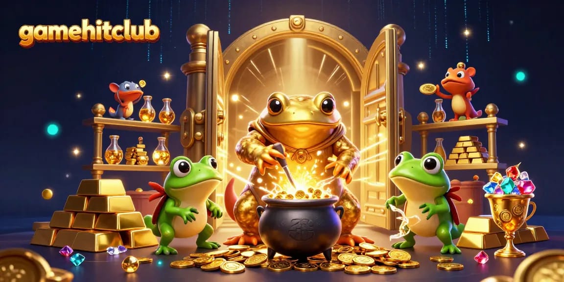 Spin the reels at gamehitclub with magical gold coins and dazzling treasures!