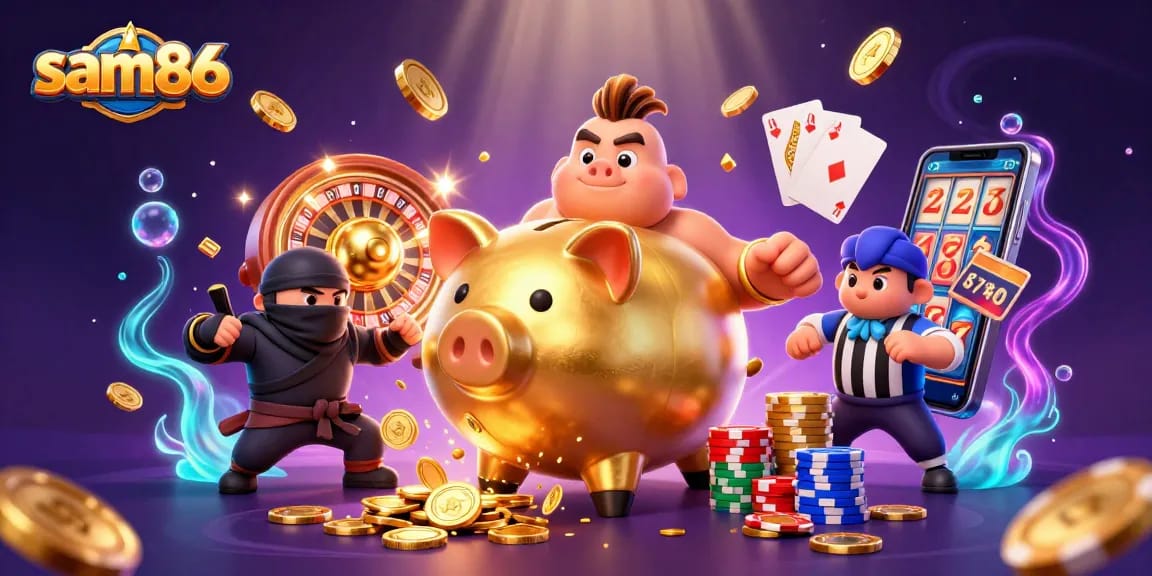 Engage in thrilling gaming adventures at sam86 with dynamic characters and dazzling casino elements.
