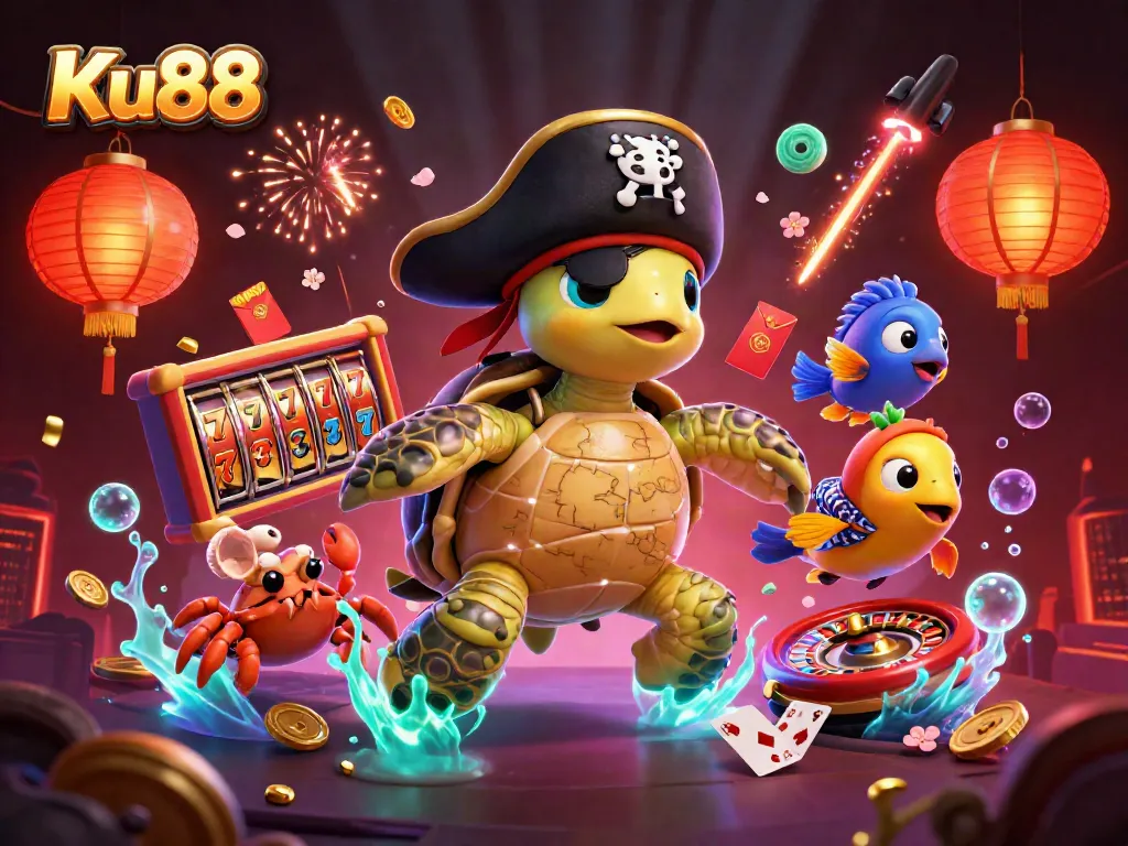 Engage with Ku88's vibrant casino experience featuring games, challenges, and winning potential.