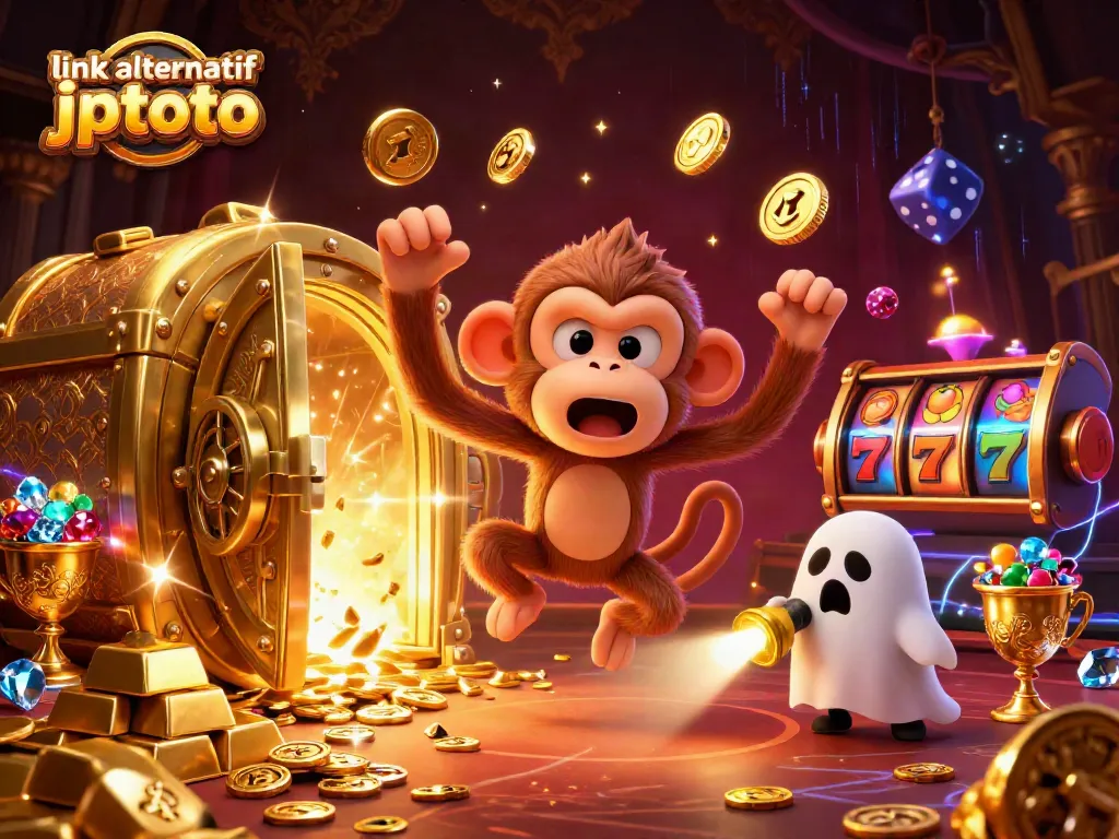 Engage with thrilling gameplay as the link alternatif jptoto features mischievous casino elements, coins, and gems in action.