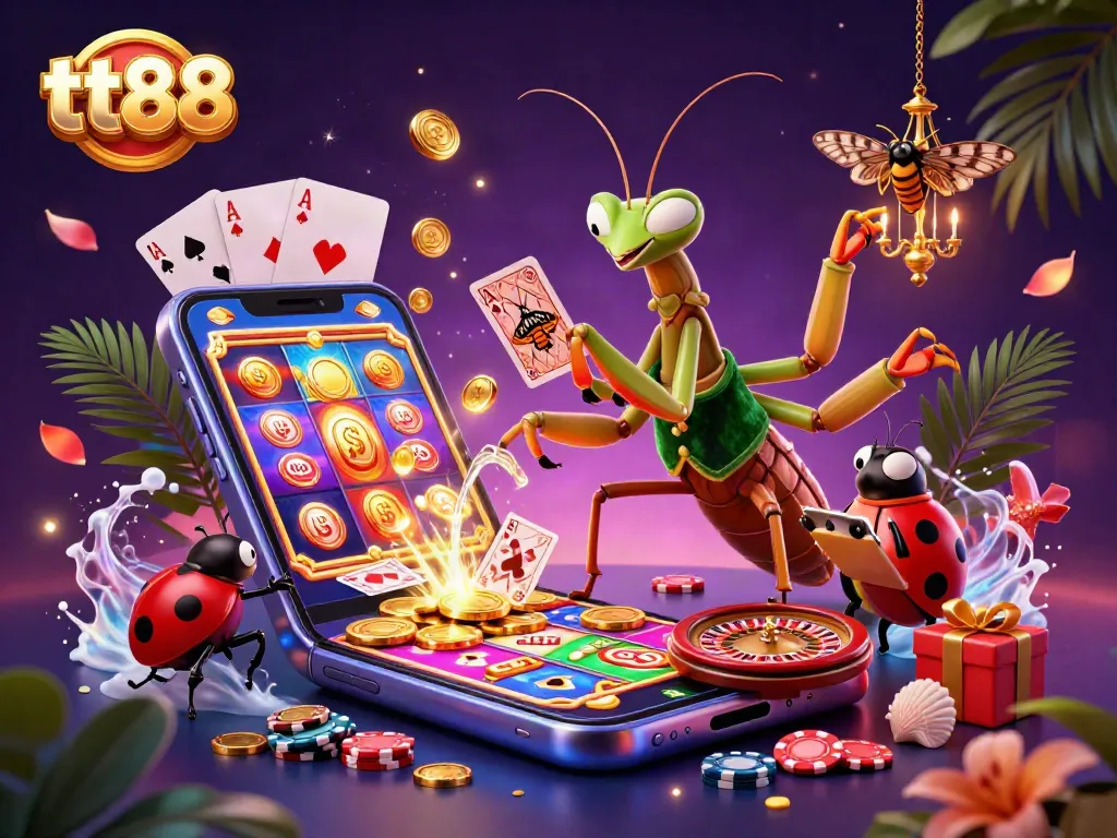 Experience thrilling gameplay at tt88 with lively casino characters and engaging game elements.