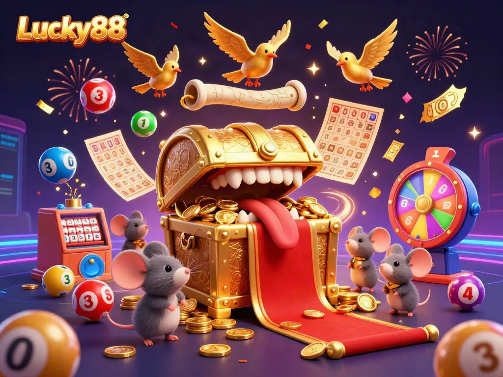 Engage with Lucky88's exciting prizes through dynamic lottery elements and gambling adventures.