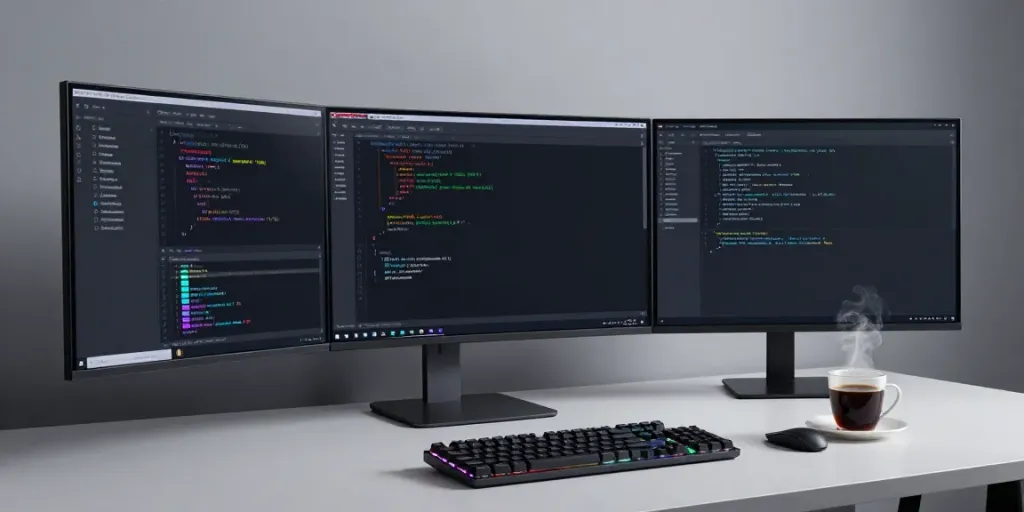 .co.uk renewal price displayed on a modern development workspace with coding elements and tech devices.
