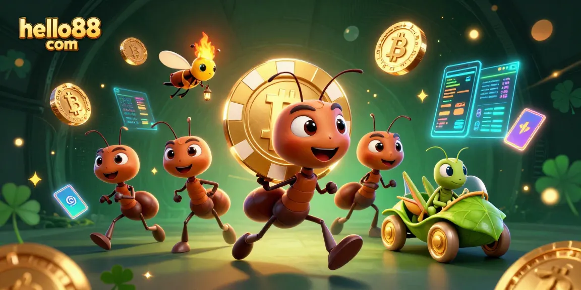 Play exciting games at hello88 com featuring vibrant characters and dynamic casino elements.