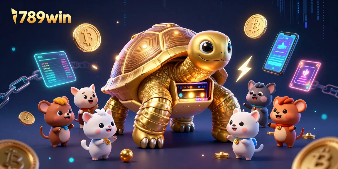 Experience exhilarating gameplay at 789win with vibrant characters and dazzling crypto elements.
