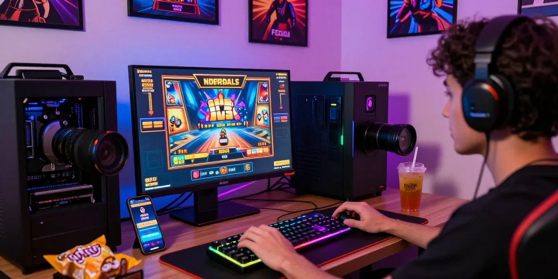 situs slot deposit 10 ribu player engaging in an exciting online gaming experience