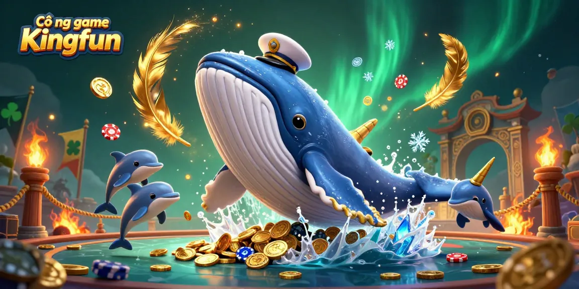 Cổng game Kingfun offers thrilling experiences with its vibrant 3D circus of games and characters, filled with winning potential.