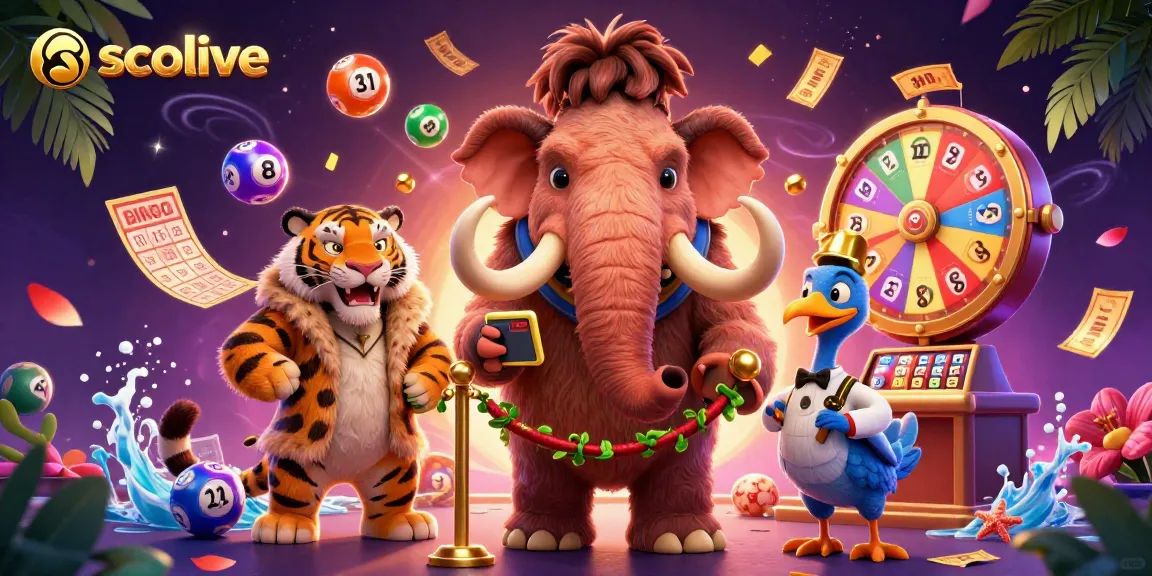 Socolive: Engage with high-quality live betting action illustrated through vibrant characters and dynamic gambling elements.