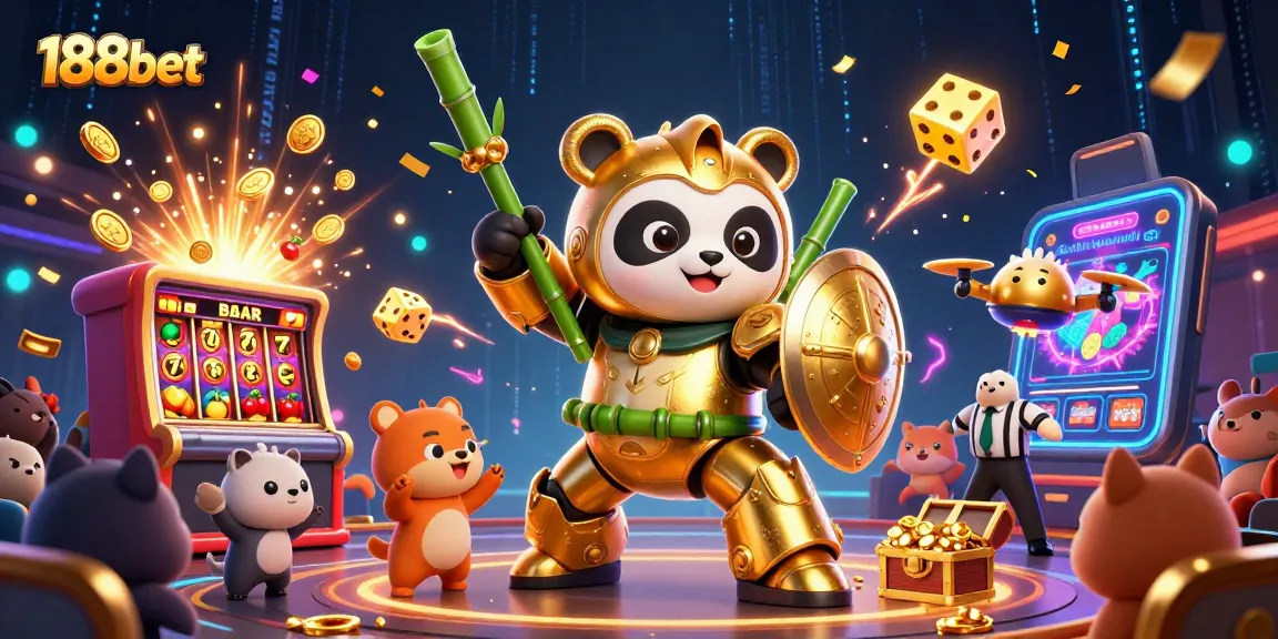 Play exciting casino games with 188bet while witnessing the jackpot explosion of coins and thrilling elements.