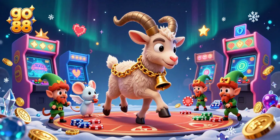 Experience the thrilling casino ambiance of go 88 with vibrant characters and captivating game elements.