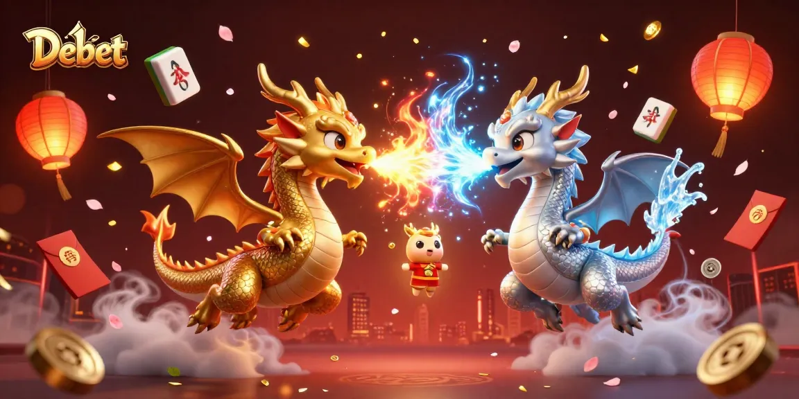 Experience dynamic gaming with Debet dragons, lucky symbols, and thrilling casino elements.