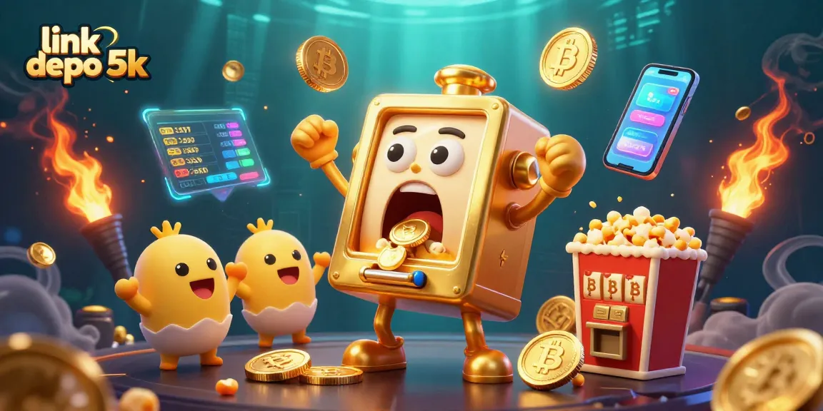 Win big with link depo 5k and experience thrilling slot games with massive jackpots!
