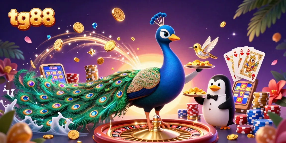 Tg88 offers thrilling casino experiences with vibrant characters and exciting gameplay elements.