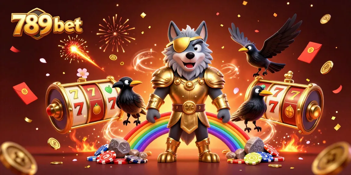 Engage with the excitement of 789 bet through a vibrant casino-themed illustration featuring Odin and adventurers.