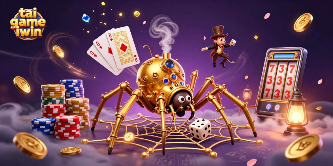 Tai game iwin offers thrilling casino adventures with golden spiders and dazzling treasures.
