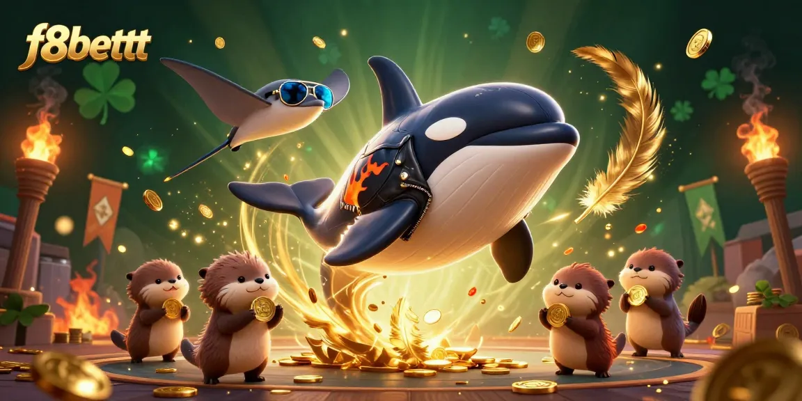Engage in thrilling bets at f8bettt with a 3D illustration of lively casino fun.
