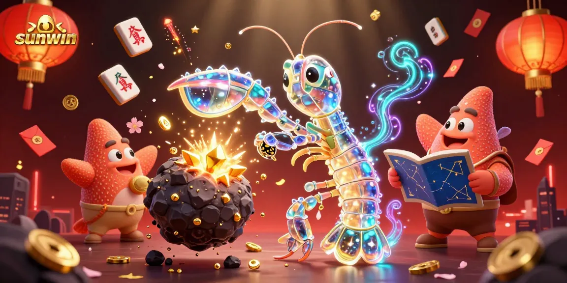 Win big with sunwin by engaging in thrilling galactic casino battles full of golden gems and vibrant colors.